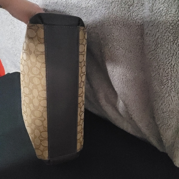 Coach Signature Christie Carryall Tote Shoulder Bag F36721 - Picture 12 of 17